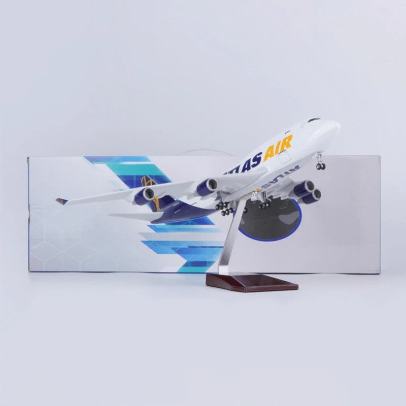 XL Atlas Air Boeing 747 Premium Resin Model Aircraft – AirModels