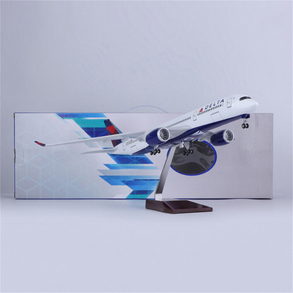 XL Delta Air Lines Airbus A350 Premium Resin Aircraft Model