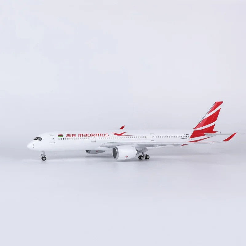 XL Air Mauritius Airbus A350 Model Plane - 1/142 Scale Resin & ABS