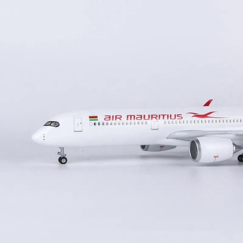 XL Air Mauritius Airbus A350 Model Plane - 1/142 Scale Resin & ABS