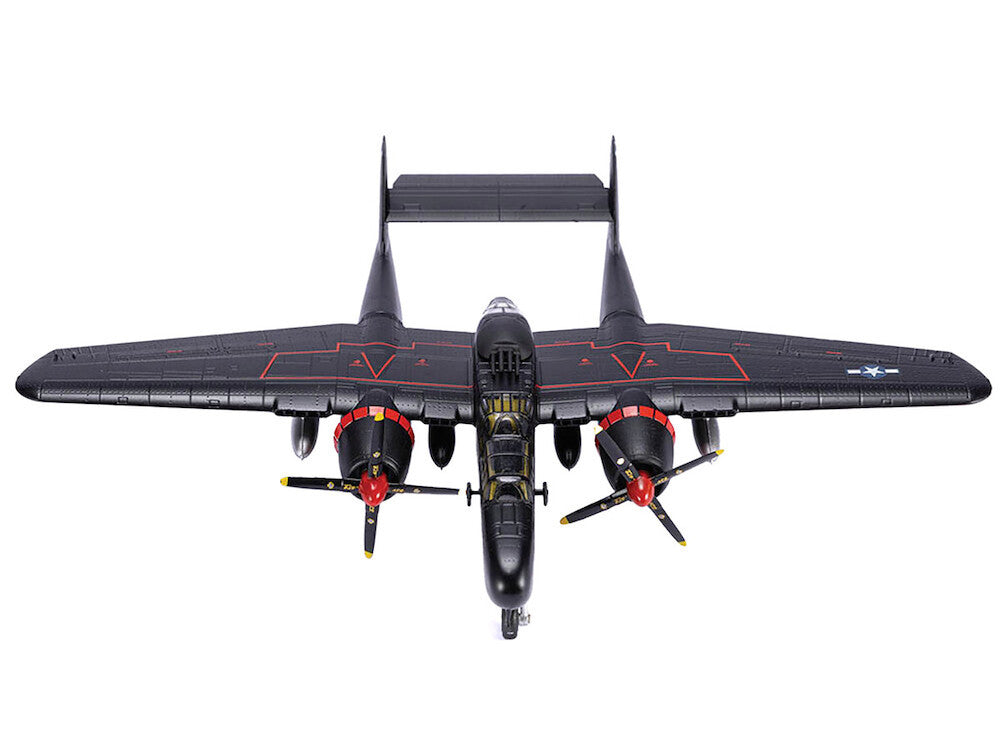 アメリカ陸軍 1/72 P-61 Black Widow ジオラマ 完成品 Northrop P-61B Black Widow Diecast Model Aircraft – AirModels