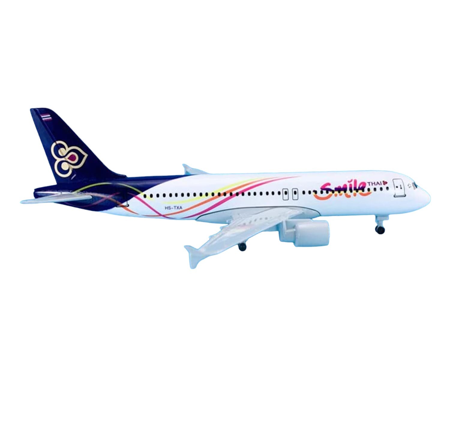 Thai Smile Airbus A320 Model Plane - 1/350 Scale Diecast Metal