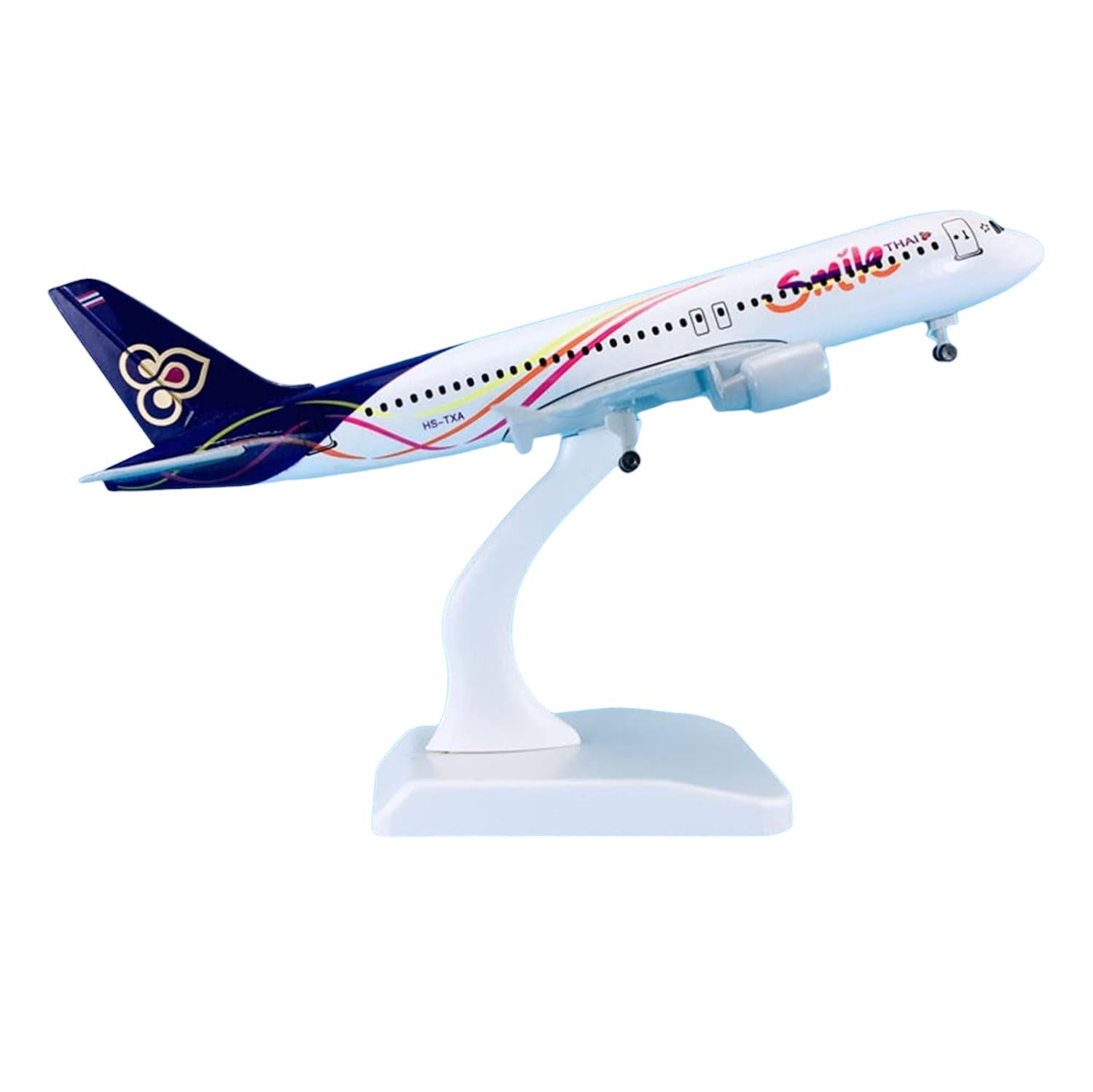 Thai Smile Airbus A320 Model Plane - 1/350 Scale Diecast Metal