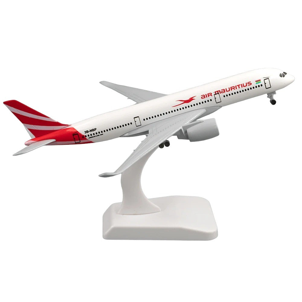 Air Mauritius A350-900 400分の 1スケール Air Mauritius Airbus A350 Model Plane - 1/350 Scale Diecast Metal