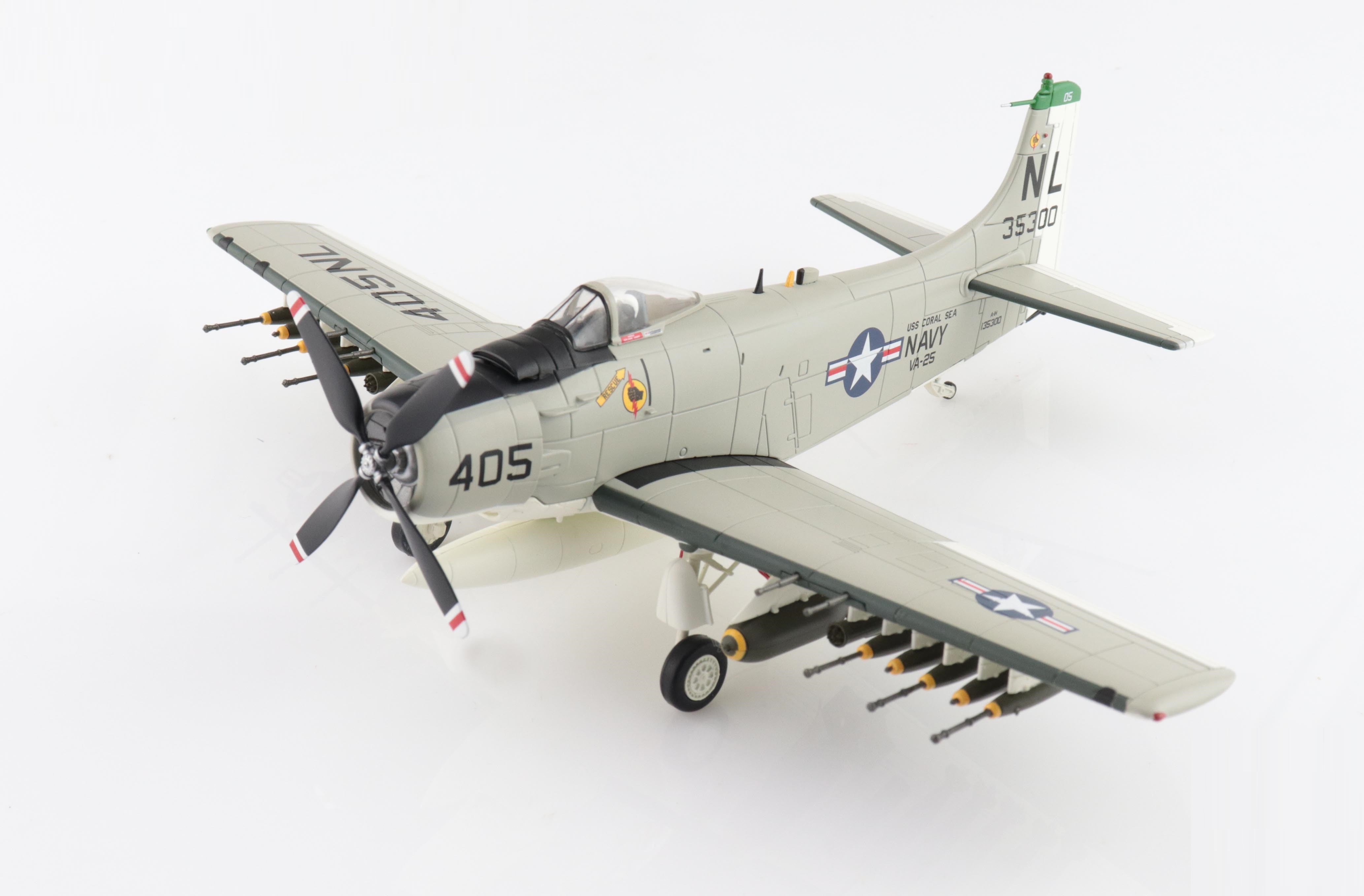 Douglas A-1 Skyraider Premium Diecast Model Aircraft – AirModels