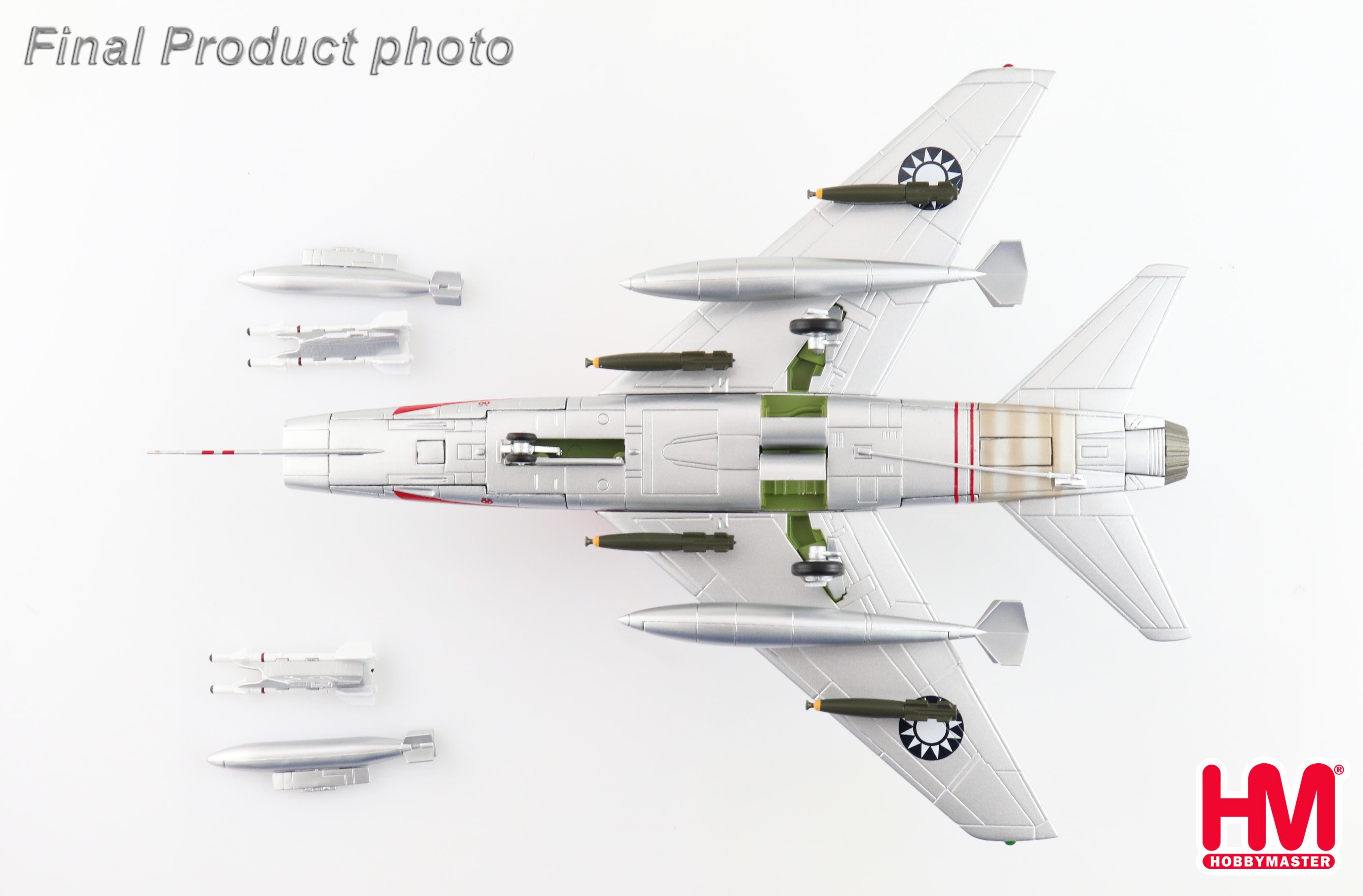 North American F-100 Super Sabre Premium Diecast Model Aircraft