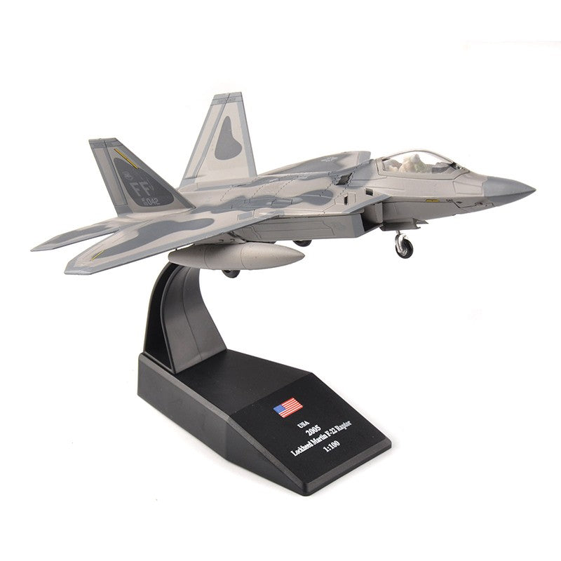USAF Lockheed Martin F-22 Raptor Diecast Model Aircraft – AirModels