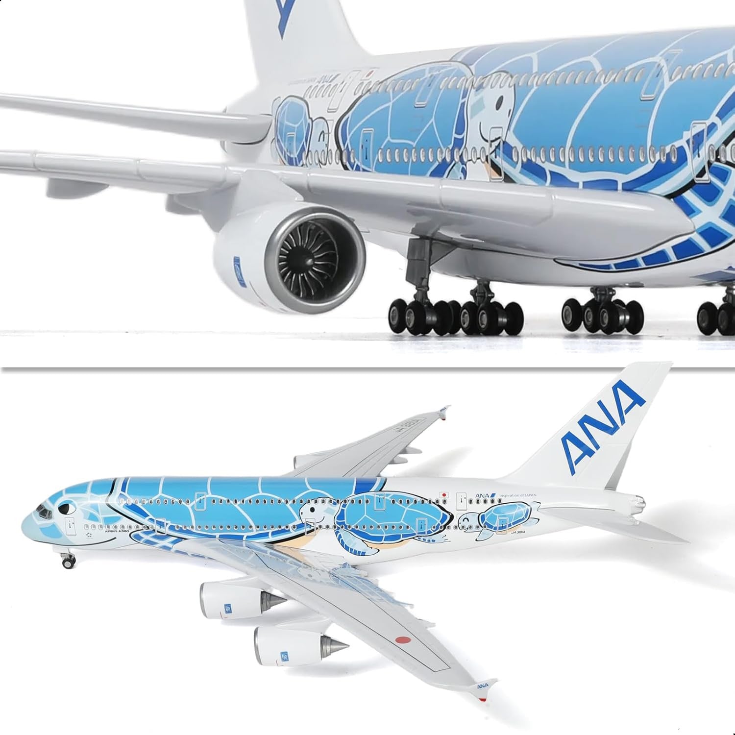XL ANA Airbus A380 - Premium Resin Model Aircraft – AirModels