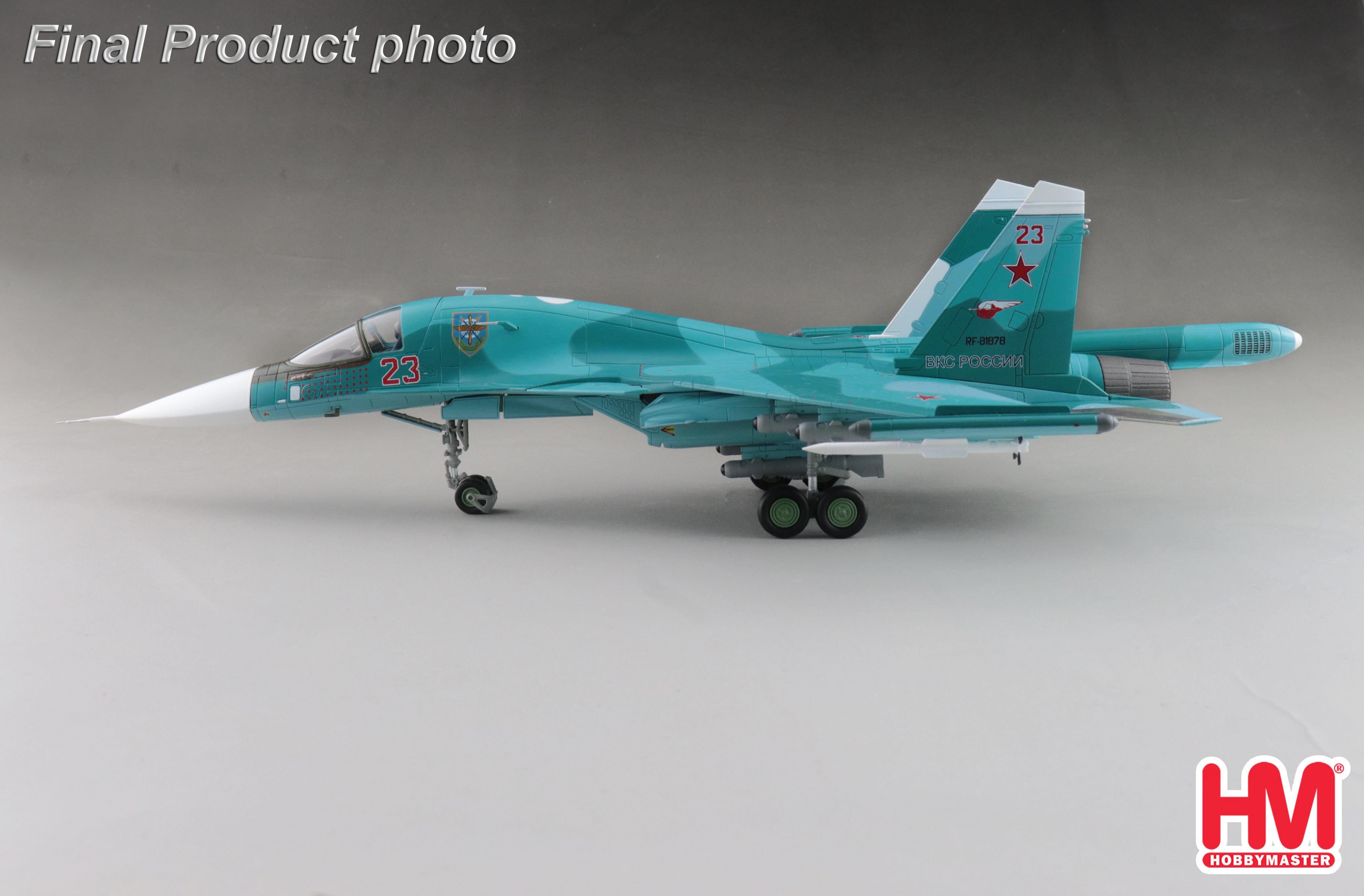 Sukhoi SU-34 - Premium Diecast Model Aircraft – AirModels