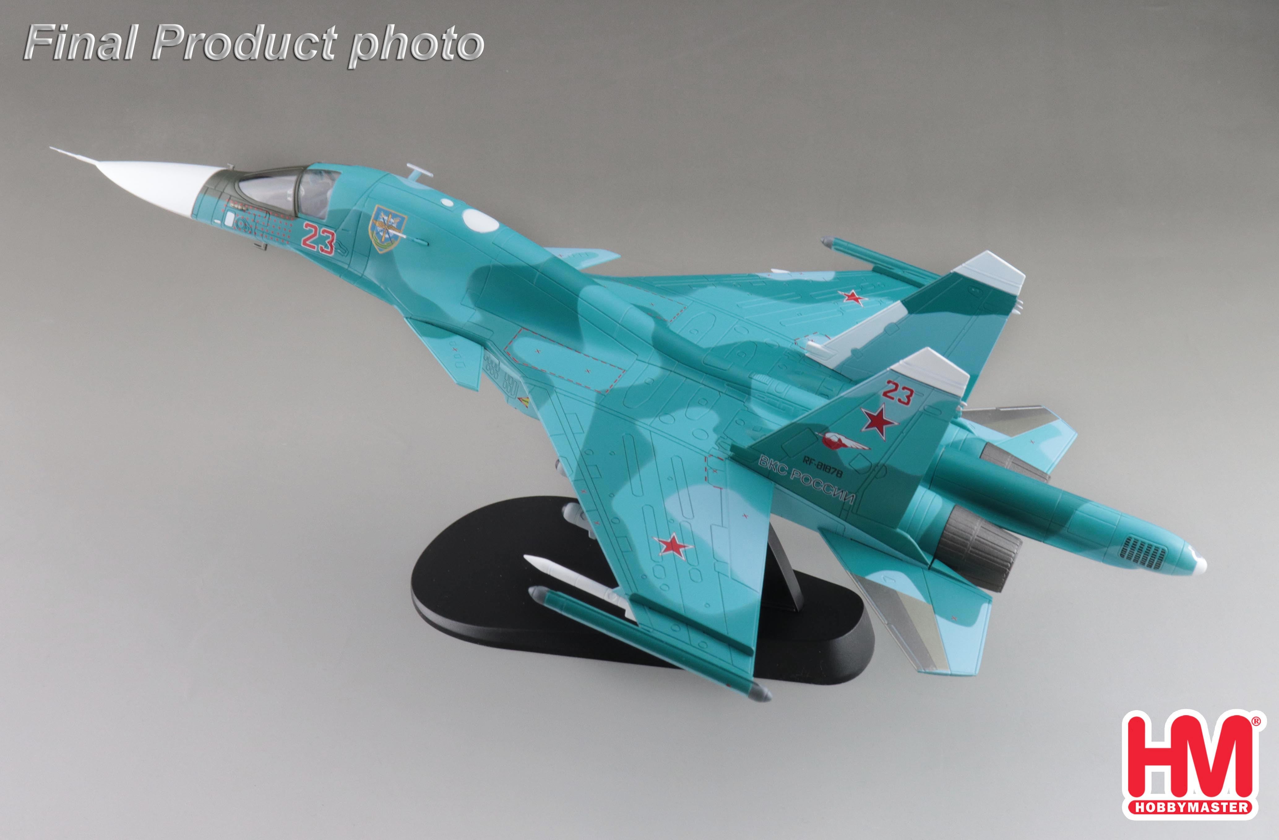 Sukhoi SU-34 - Premium Diecast Model Aircraft – AirModels