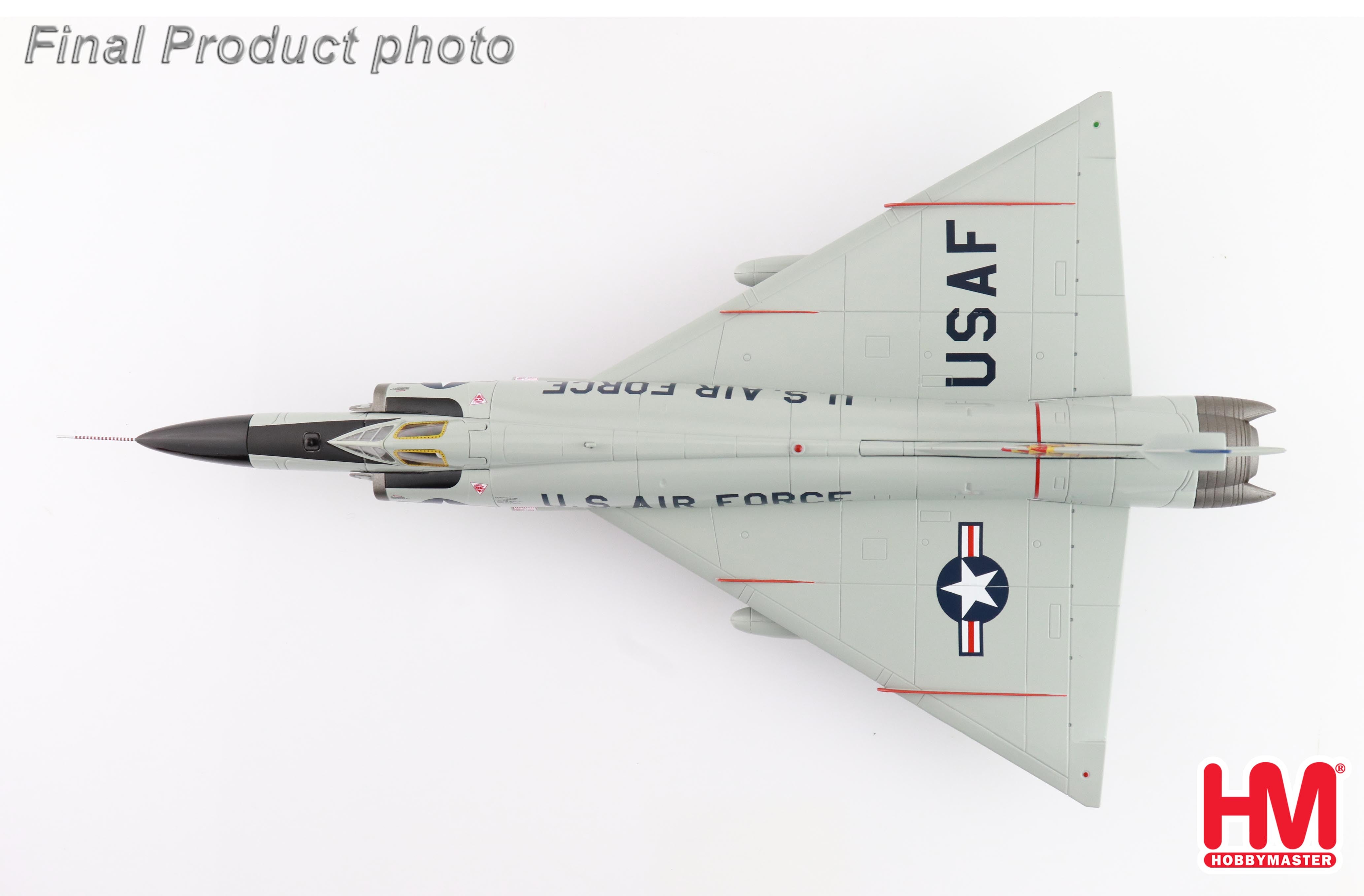 Convair F-102A Delta Dagger Model Plane - 1/72 Scale Diecast Metal