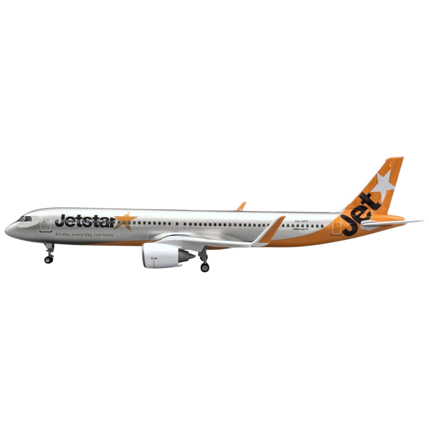 XL Jetstar Airbus A321 NEO - Premium Resin Model Aircraft – AirModels