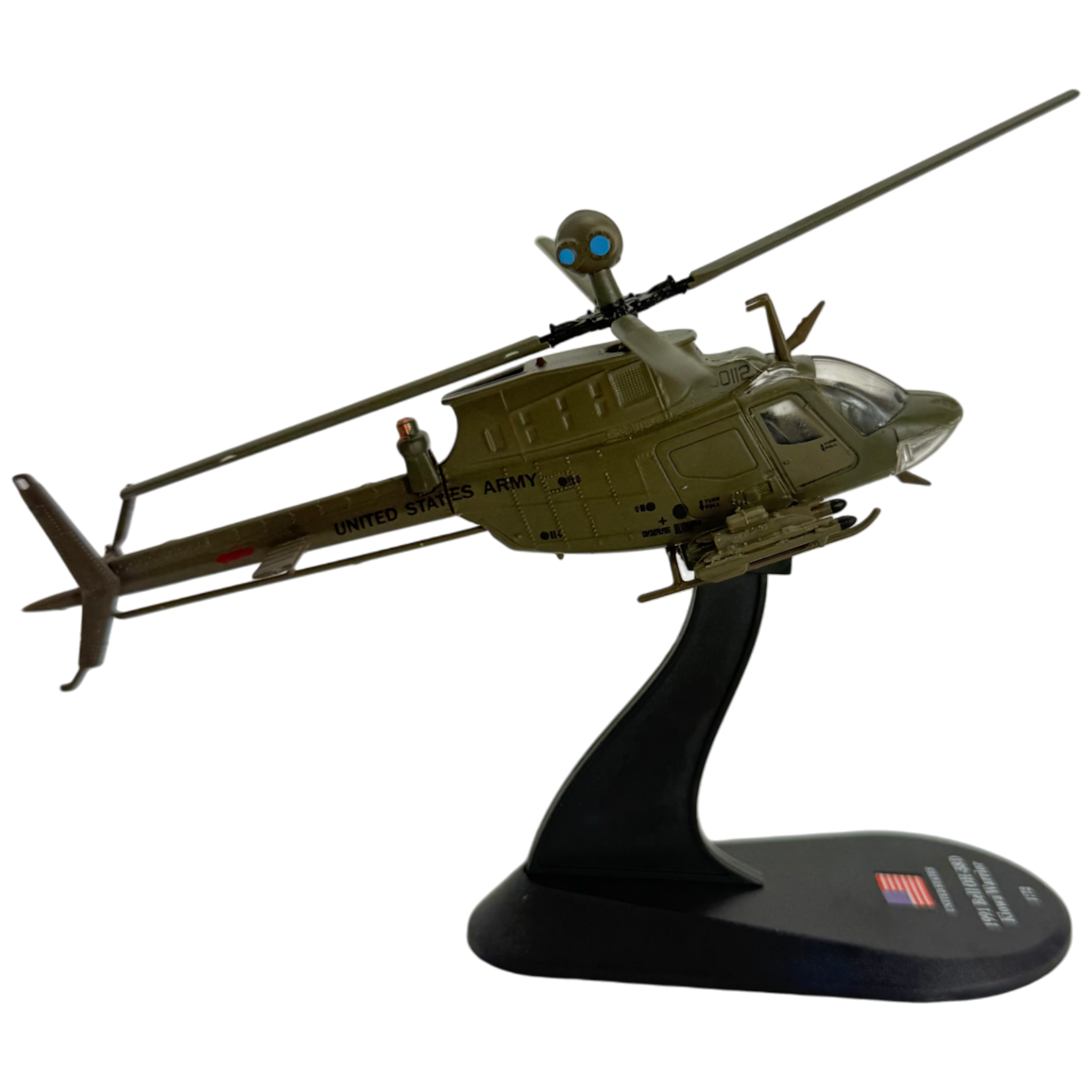 Bell OH-58D Kiowa Warrior Diecast Model Helicopter – AirModels