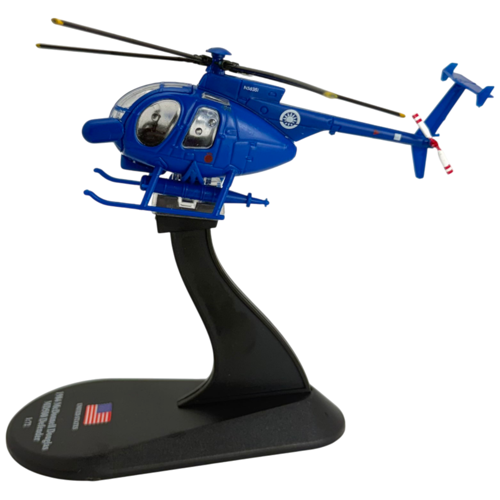 MD Helicopters MD 500 Defender Diecast Model Helicopter – AirModels