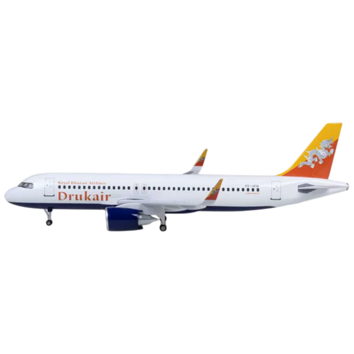 XL Druk Air Airbus A320 NEO Model Aircraft - Photo 2