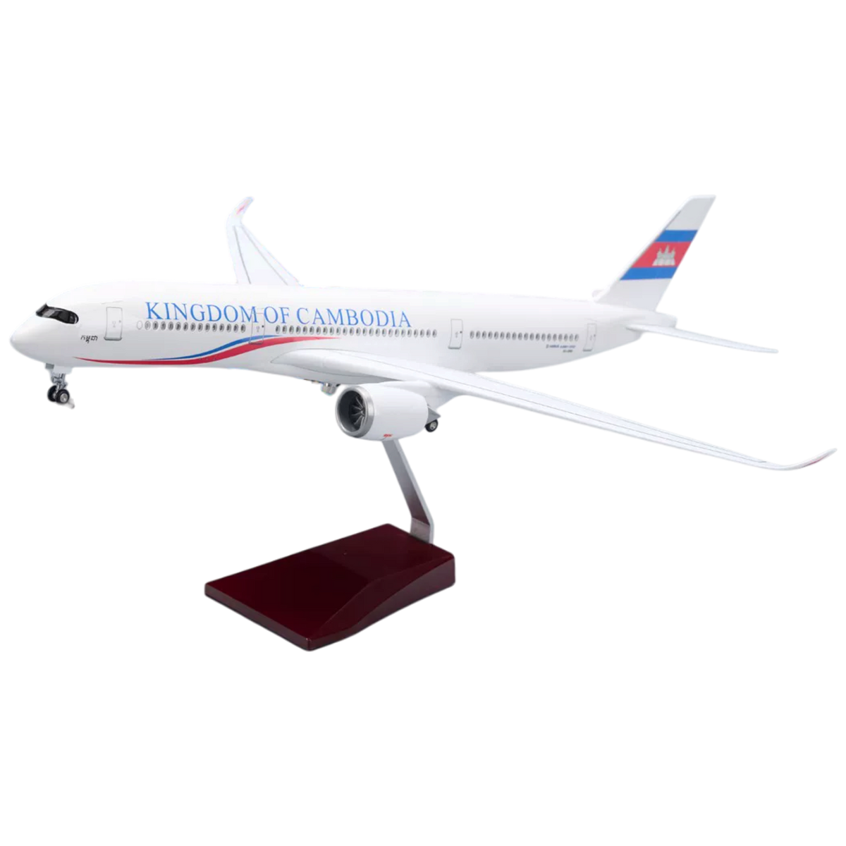 XL Kingdom of Cambodia Airbus A350 Model Aircraft - Photo 2