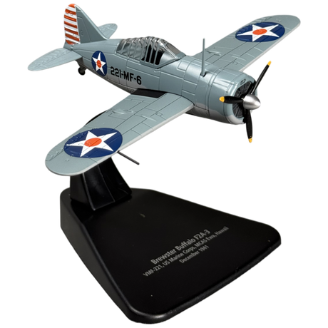 Brewster F2A-3 Buffalo Model Aircraft - Photo 1