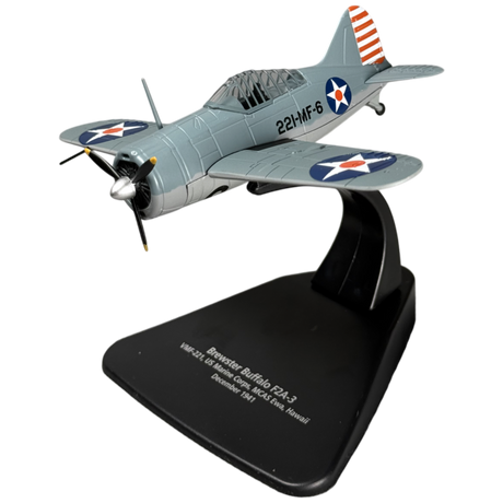 Brewster F2A-3 Buffalo Model Aircraft - Photo 2