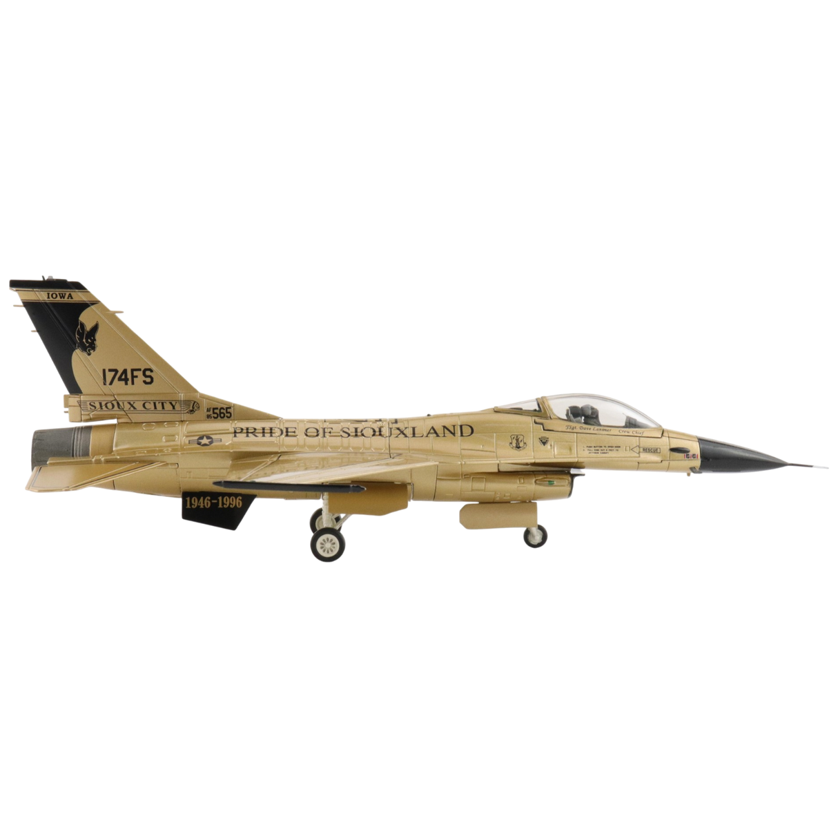 F-16A Fighting Falcon "Golden Bat Viper"