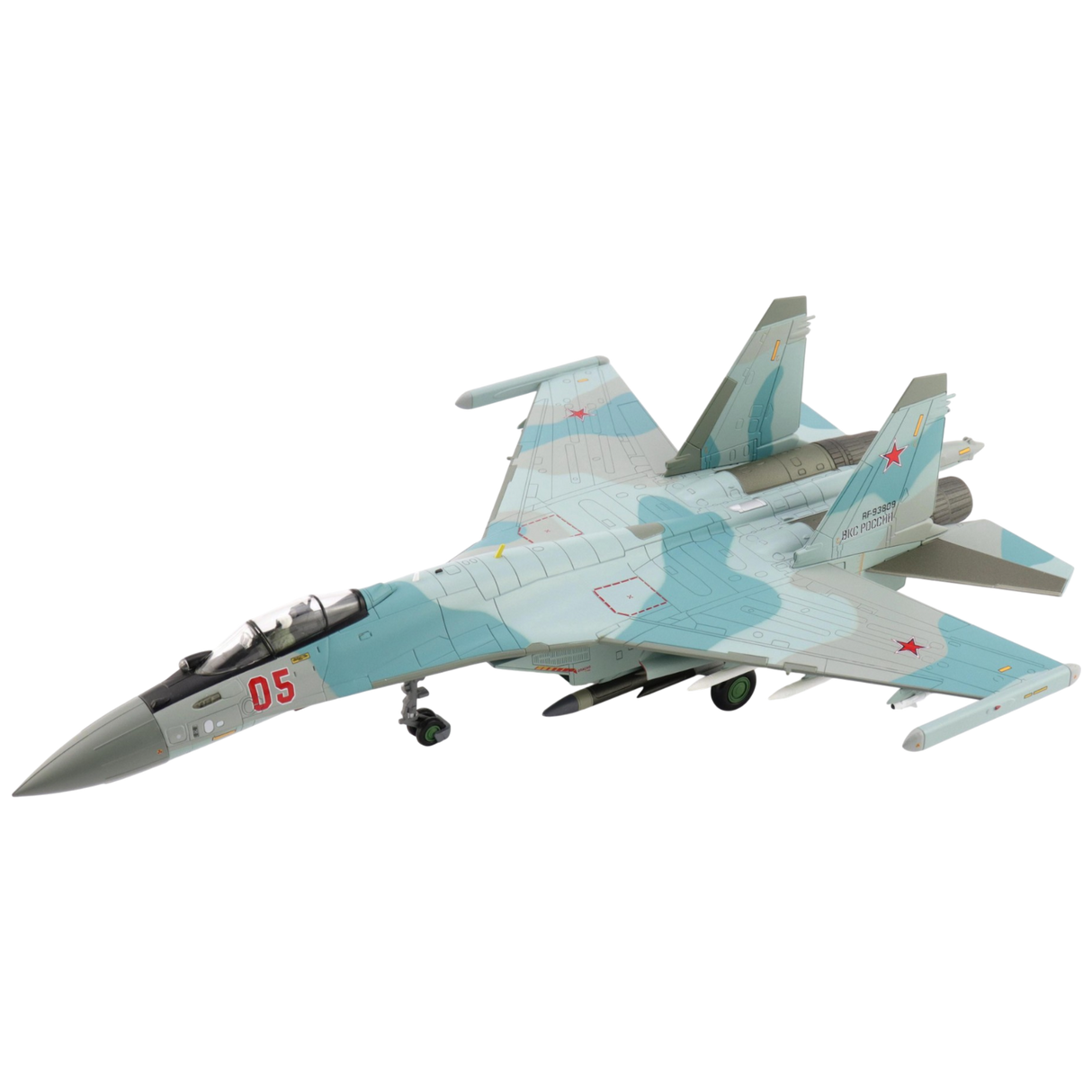 Sukhoi SU-35S Flanker E Red