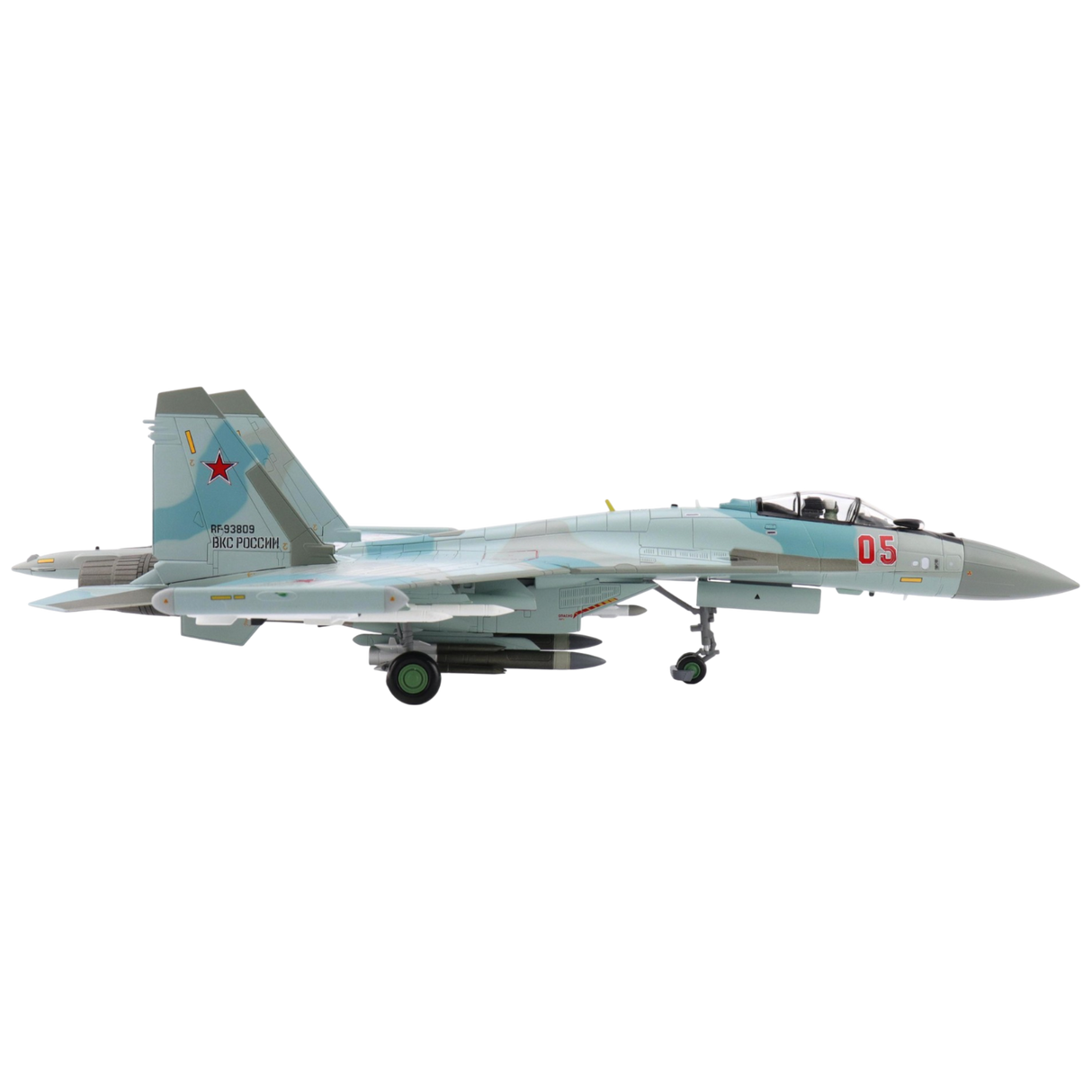 Sukhoi SU-35S Flanker E Red