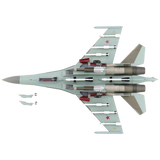 Sukhoi SU-35S Flanker E Red