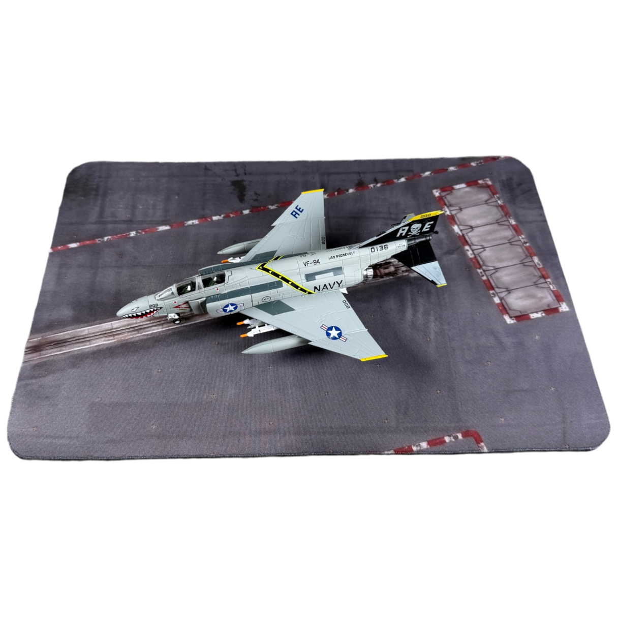 Navy Aircraft Carrier Flight Deck Display Mat
