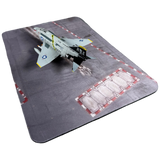 Navy Aircraft Carrier Flight Deck Display Mat