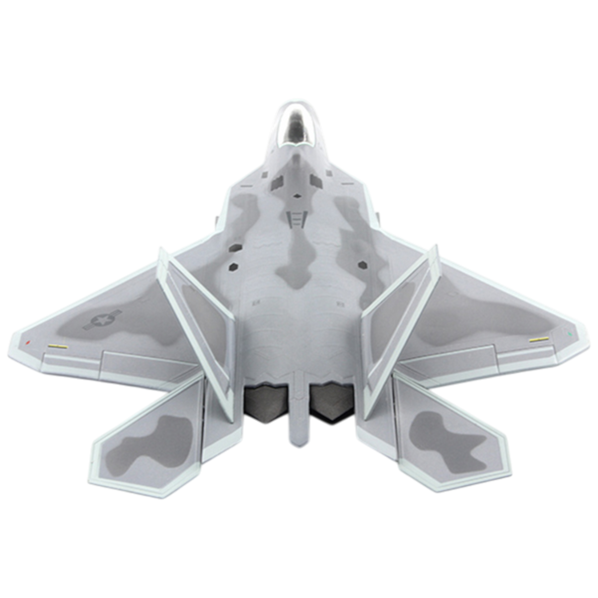 Blocky Raptor Model Lockheed Martin F-22A Raptor - Premium Diecast Model Aircraft – AirModels